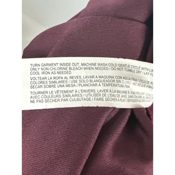 Eloquii Burgundy Velvet Jumpsuit - Picture 11 of 12